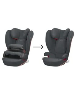 Pallas B2-fix Steel Grey Cybex -Bambini Prodotti Negozio 7faf9cce xz 000000000000687186 02