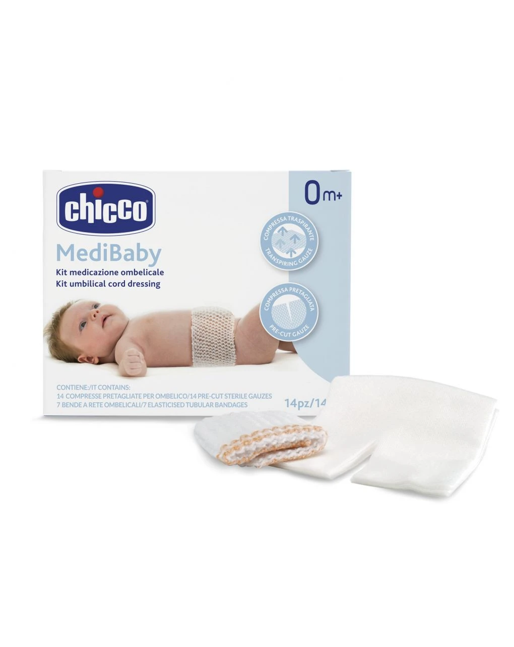 Kit Medicazione Ombelicale Chicco 1 Kit Medicazione Ombelicale Chicco
