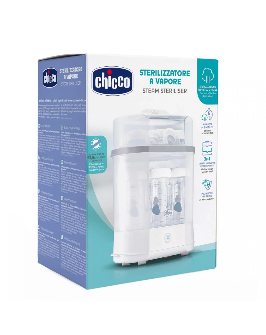 Chicco - Sterilizzatore A Vapore 3 Chicco - Sterilizzatore A Vapore - immagine 3