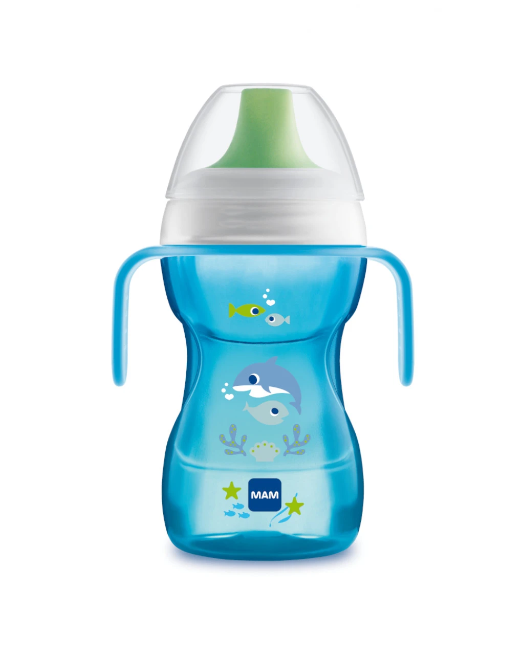 Tazza Fun To Drink 270ml Con Manici Azzurro 1 Tazza Fun To Drink 270ml Con Manici Azzurro