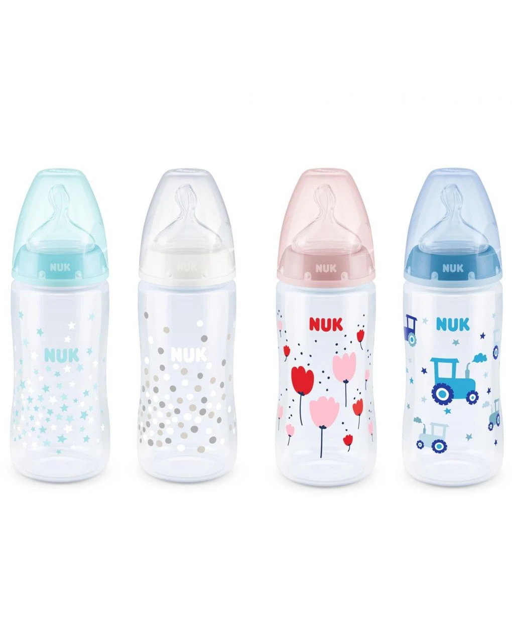 Nuk Bib Fc+ Temp Contr. Pp300ml Sil 0-6m 1 Nuk Bib Fc+ Temp Contr. Pp300ml Sil 0-6m