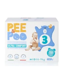 Pee&amp;poo - Jumbo Midi Tg3 132pz
