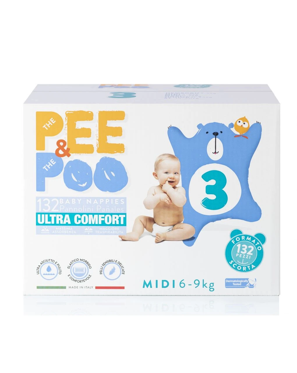 Pee&poo - Jumbo Midi Tg3 132pz 1 Pee&poo - Jumbo Midi Tg3 132pz