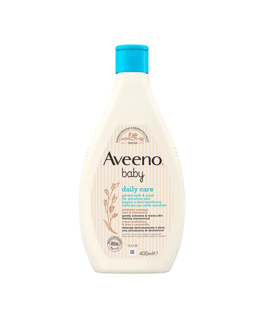 Baby Fluid Bagno E Docciaschiuma 400ml - Aveeno 1 Baby Fluid Bagno E Docciaschiuma 400ml - Aveeno