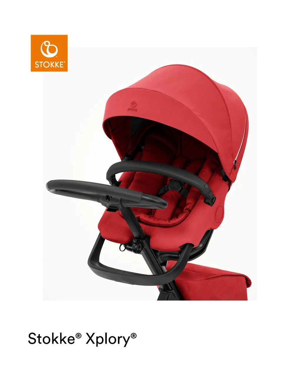 Stokke® - Passeggino Xplory® X Ruby Red 3 Stokke® - Passeggino Xplory® X Ruby Red - immagine 3