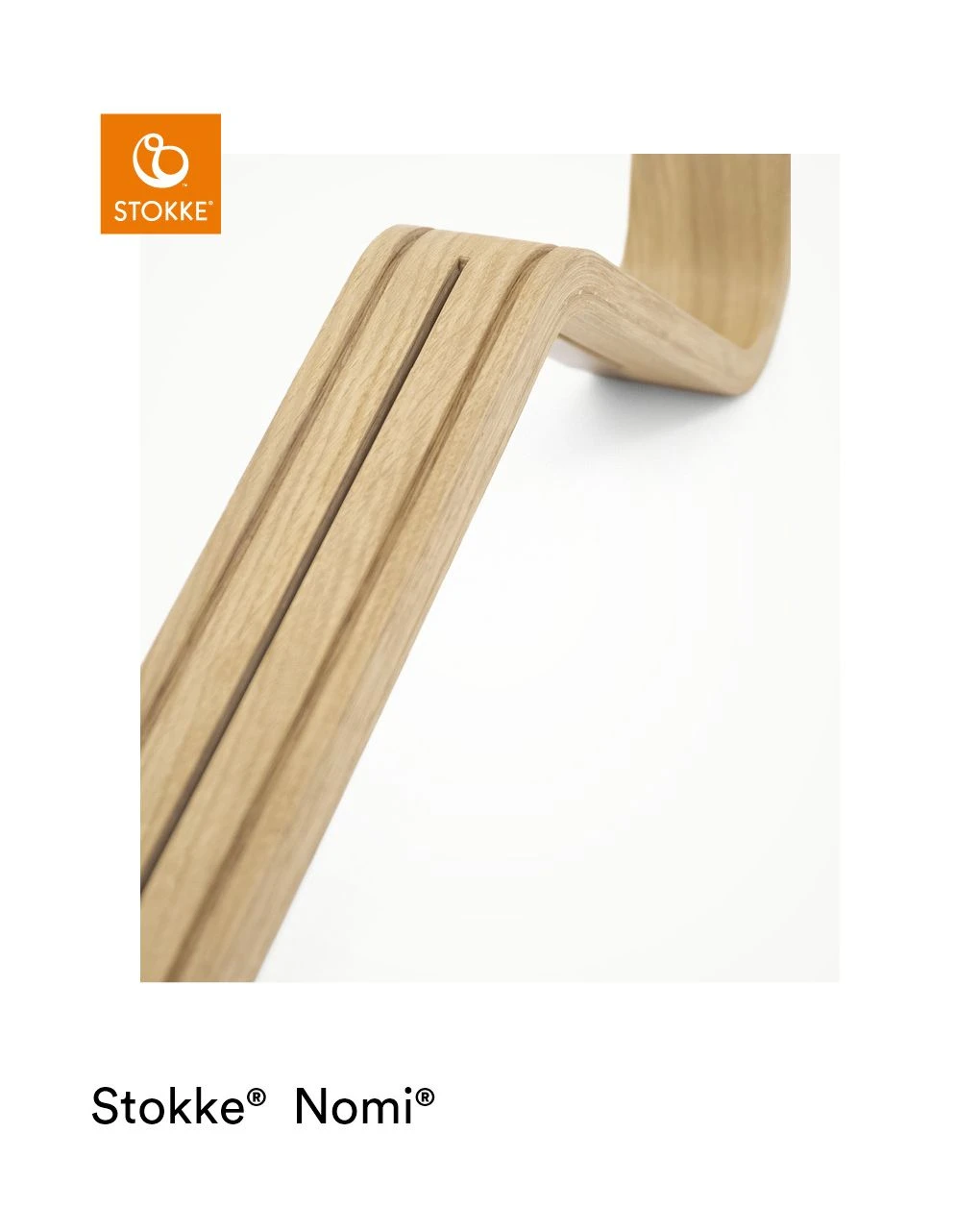 Sedia Nomi® Oak White - Stokke® 2 Sedia Nomi® Oak White - Stokke® - immagine 2