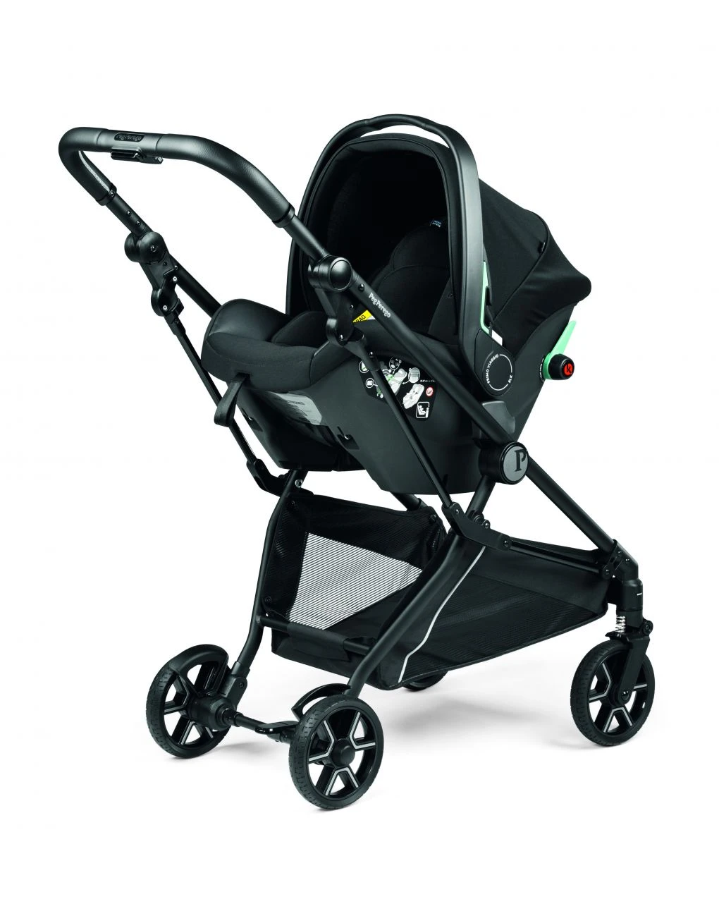 Trio Vivace Slk Licorice Con Culla Gran Pagoda - Peg Perego 4 Trio Vivace Slk Licorice Con Culla Gran Pagoda - Peg Perego - immagine 4
