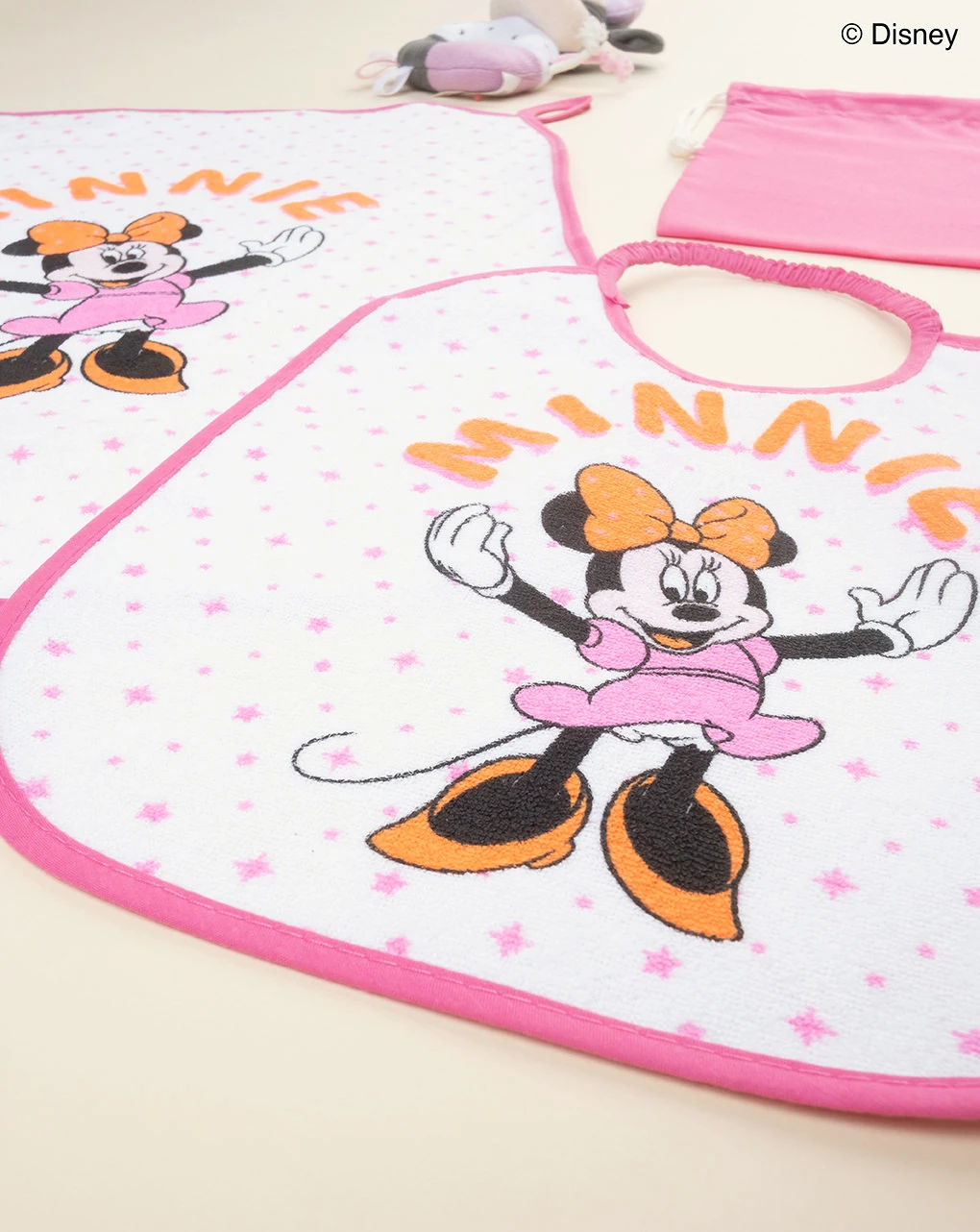 Set Asilo Bimba "minnie" Rosa/giallo 3 Set Asilo Bimba "minnie" Rosa/giallo - immagine 3