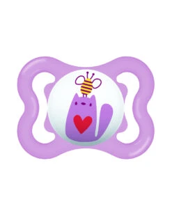 Succhietti Mini Air 2-6m Silicone Conf. Doppia Rosa/beige