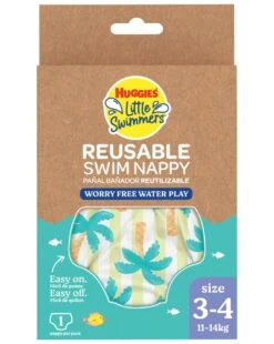 Little Swimmers Pannolino Lavabile Tg. M (11-14 Kg) - Huggies