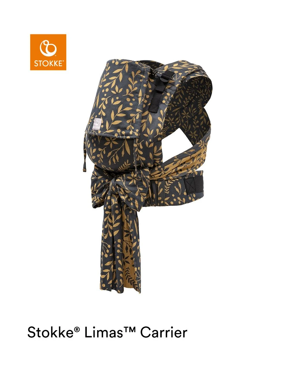 Marsupio Limas™ Carrier Plus Floral Gold - Stokke® 1 Marsupio Limas™ Carrier Plus Floral Gold - Stokke®