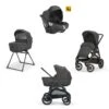 Aptica Xt System Quattro Con Seggiolino Darwin E Telaio - Colore Magnet Grey - Inglesina