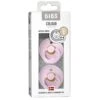 Set 2 Ciucci Tettarella Tonda In Gomma Naturale 6/18 Mesi - Colore Baby Pink E Baby Pink - Bibs