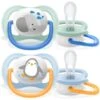 Philips Avent 2 Succhietti Ultra Air Collection 0-6m Animaletti
