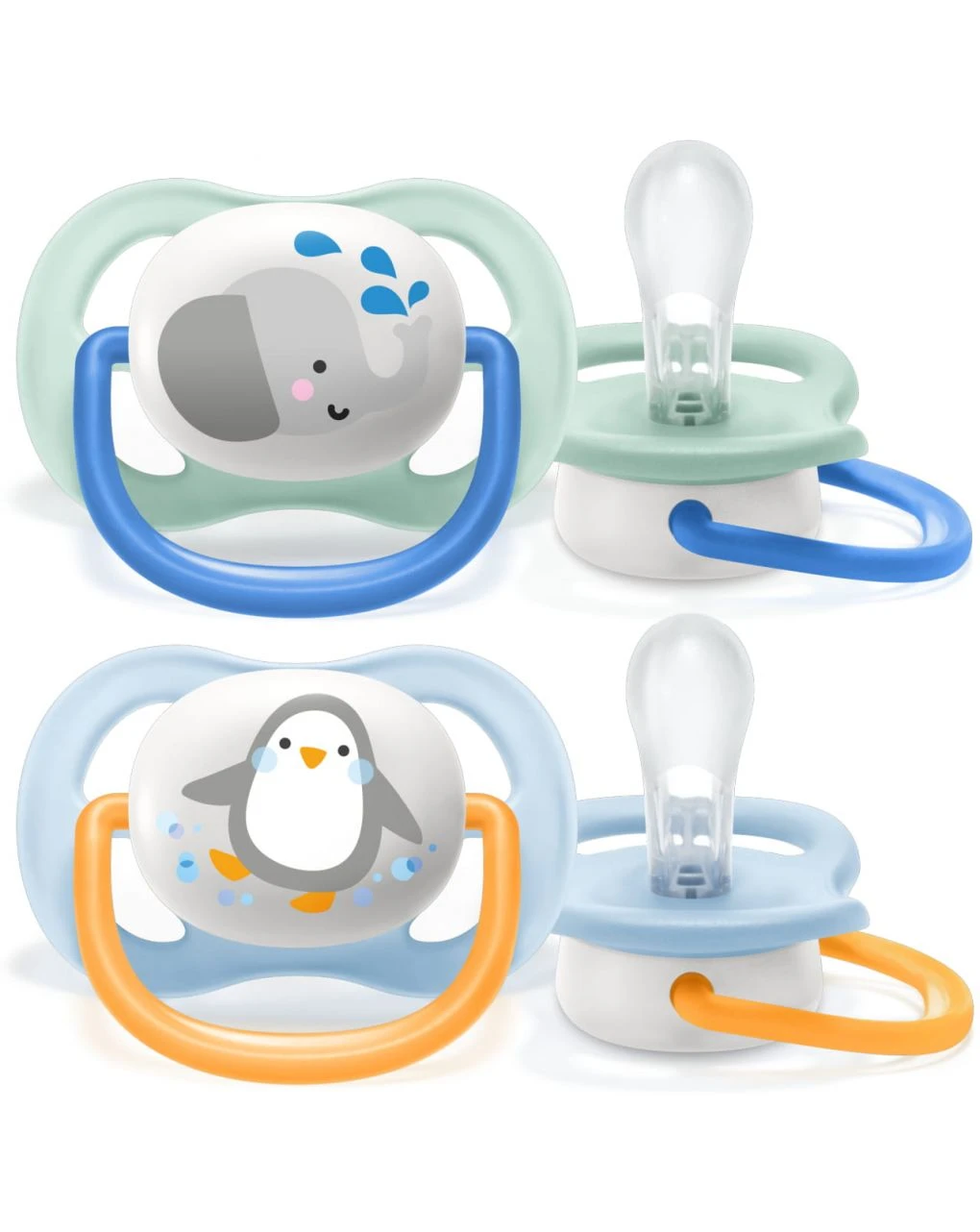 Philips Avent 2 Succhietti Ultra Air Collection 0-6m Animaletti 1 Philips Avent 2 Succhietti Ultra Air Collection 0-6m Animaletti