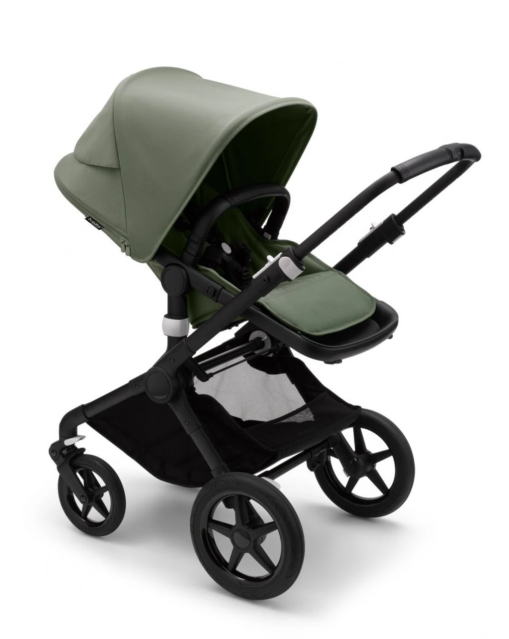Bugaboo Fox 3 Navicella E Passeggino Telaio Black, Tessuti E Cappottina Forest Green 4 Bugaboo Fox 3 Navicella E Passeggino Telaio Black, Tessuti E Cappottina Forest Green - immagine 4
