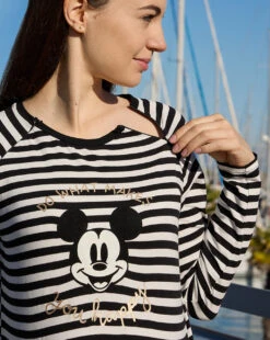 T-shirt Premaman Allattamento Fantasia Righe Mikey Mouse 7 T-shirt Premaman Allattamento Fantasia Righe Mikey Mouse -Bambini Prodotti Negozio aa45069b xz 710144 3
