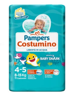 Pampers Il Costumino Taglia 4-5 (8-15 Kg) – 11 Pz