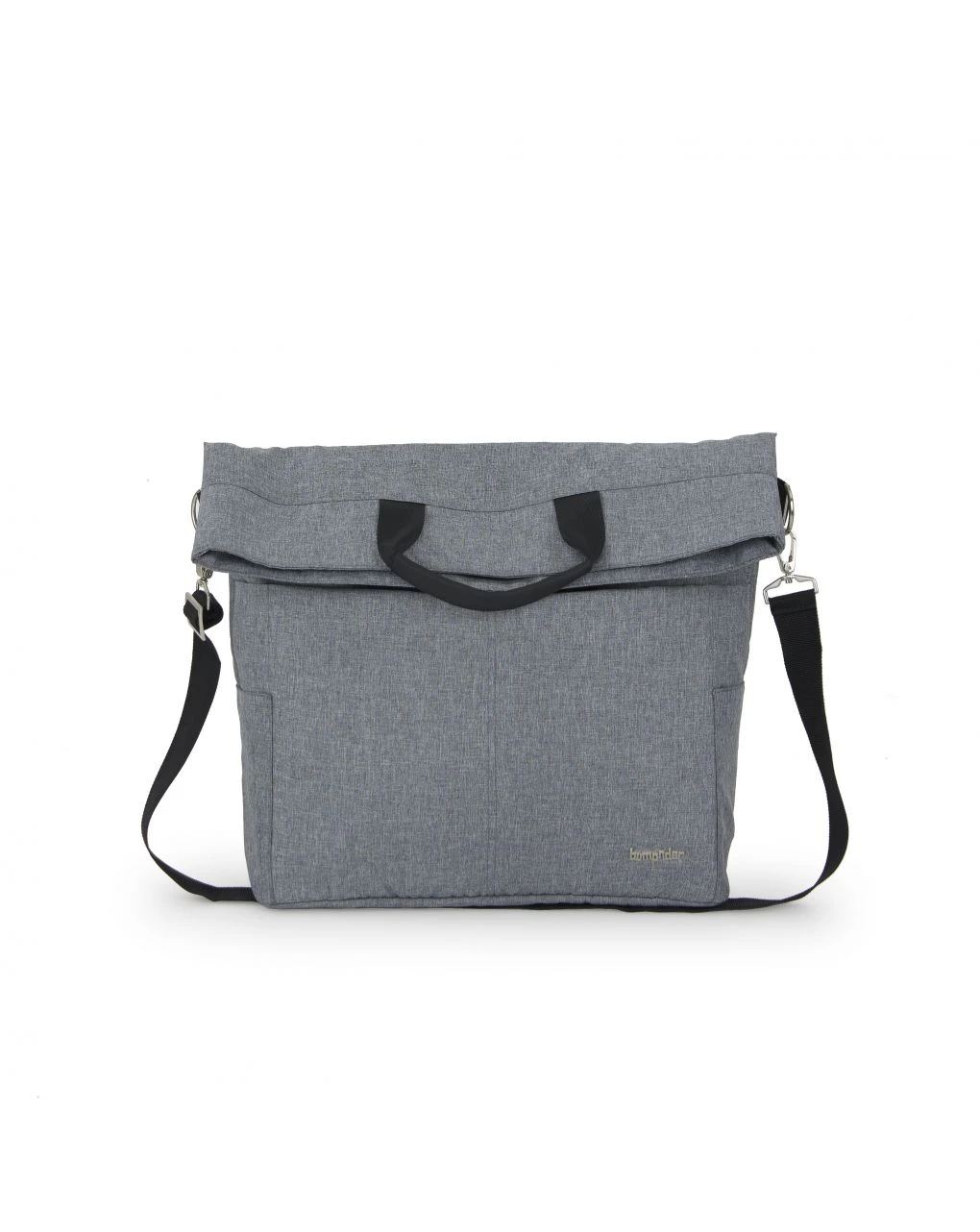 Bumprider Borsa Mamma Grigio Melange-nero 1 Bumprider Borsa Mamma Grigio Melange-nero