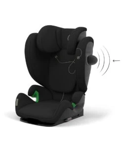 Seggiolino Auto Solution G I-fix Moon Black 100-150 Cm - Cybex 24 Seggiolino Auto Solution G I-fix Moon Black 100-150 Cm - Cybex -Bambini Prodotti Negozio abee1f0a xz 1293916 4