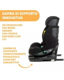 Seggiolino Auto Seat3 Fit I-size Black 40-150 Cm - Chicco -Bambini Prodotti Negozio b058f03e xz 000000000000693504 03