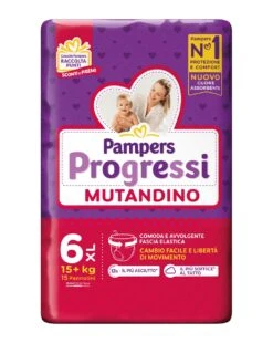 Progressi Mutandino Taglia 6 Xl X15 - Pampers