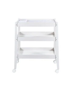 Mobile Fasciatoio Con Materasso E Cuscinetto In Spugna Bianco - Picci