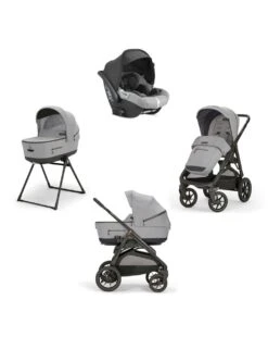 Aptica Xt System Quattro Con Seggiolino Cab E Telaio - Colore Horizon Grey - Inglesina