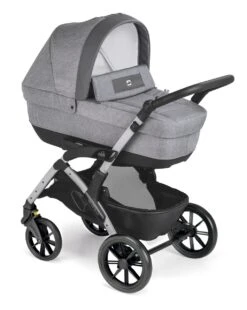 Trio Dinamico Smart Melange Grigio Con Ruote Piene - Cam