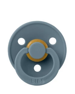 Set 2 Ciucci Tettarella Anatomica In Gomma Naturale 6/18 Mesi - Colore Baby Blue E Petrolio - Bibs -Bambini Prodotti Negozio ba67114d xz 1345892 4