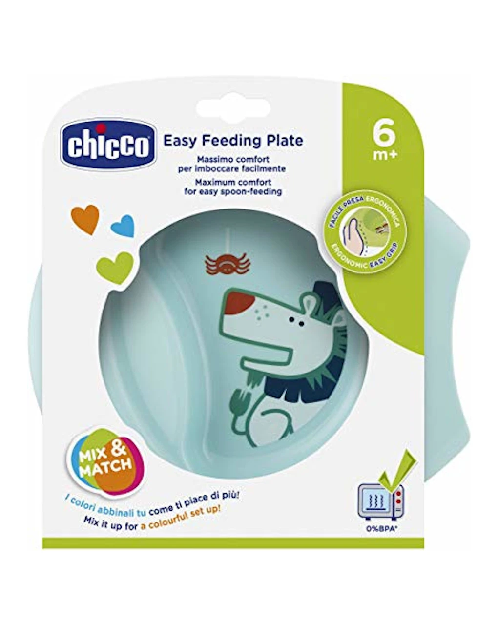 Ciotolina Pappa Facile 6m+ Azzurro 1 Ciotolina Pappa Facile 6m+ Azzurro