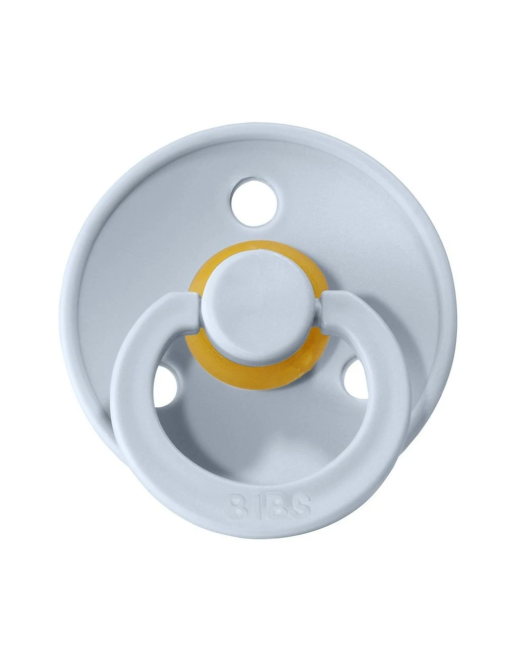 Set 2 Ciucci Tettarella Tonda In Gomma Naturale 6/18 Mesi - Colore Baby Blue E Baby Blue - Bibs 3 Set 2 Ciucci Tettarella Tonda In Gomma Naturale 6/18 Mesi - Colore Baby Blue E Baby Blue - Bibs - immagine 3