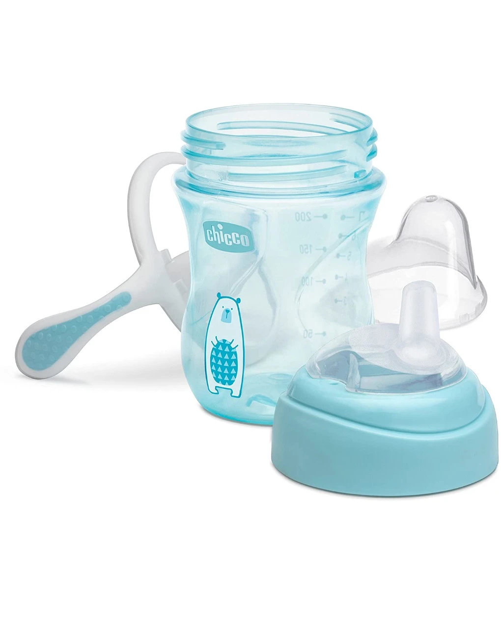 Tazza Transition Azzurra 4m+ Chicco 2 Tazza Transition Azzurra 4m+ Chicco - immagine 2