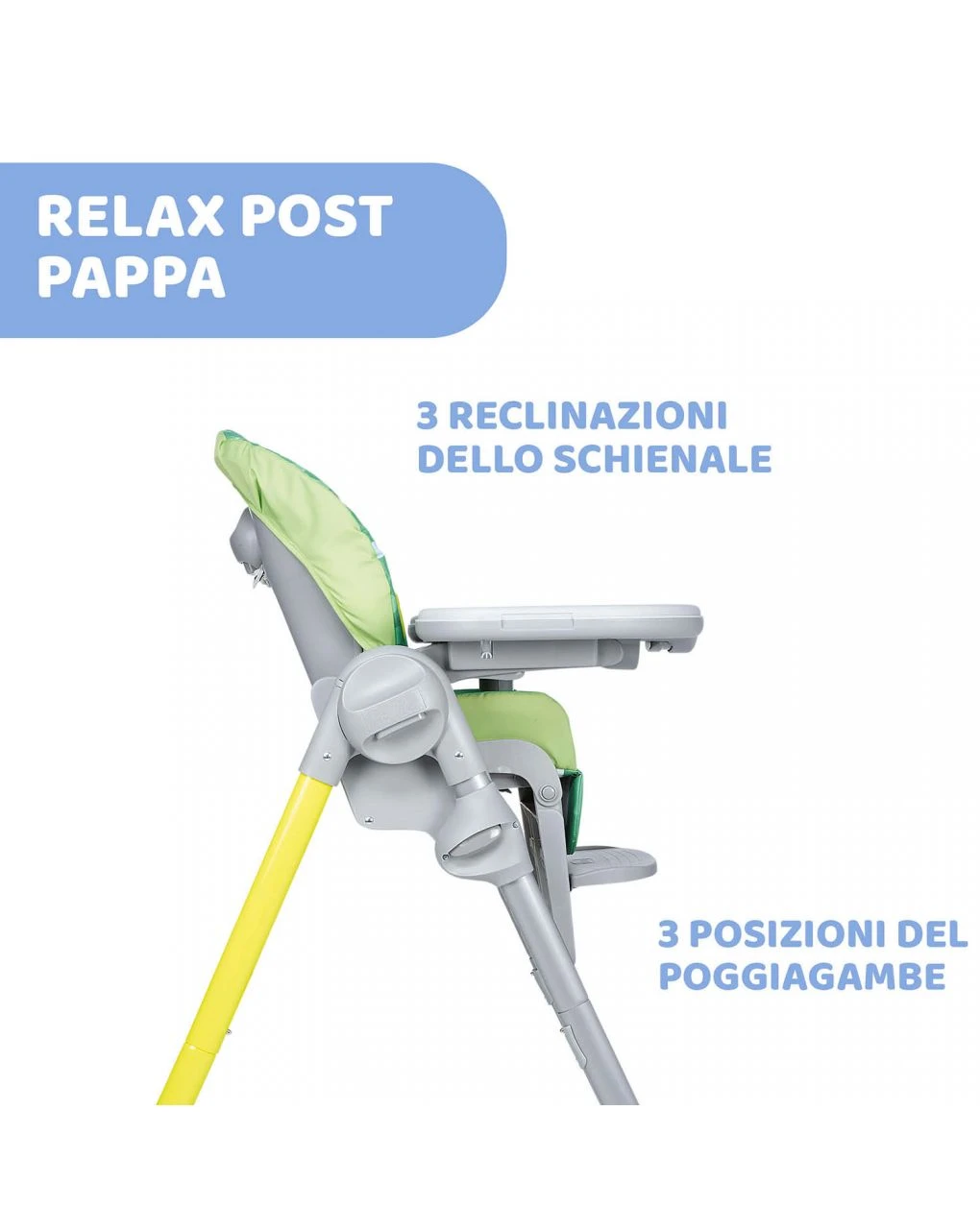 Seggiolone Polly Easy Chicco Crocodile 3 Seggiolone Polly Easy Chicco Crocodile - immagine 3