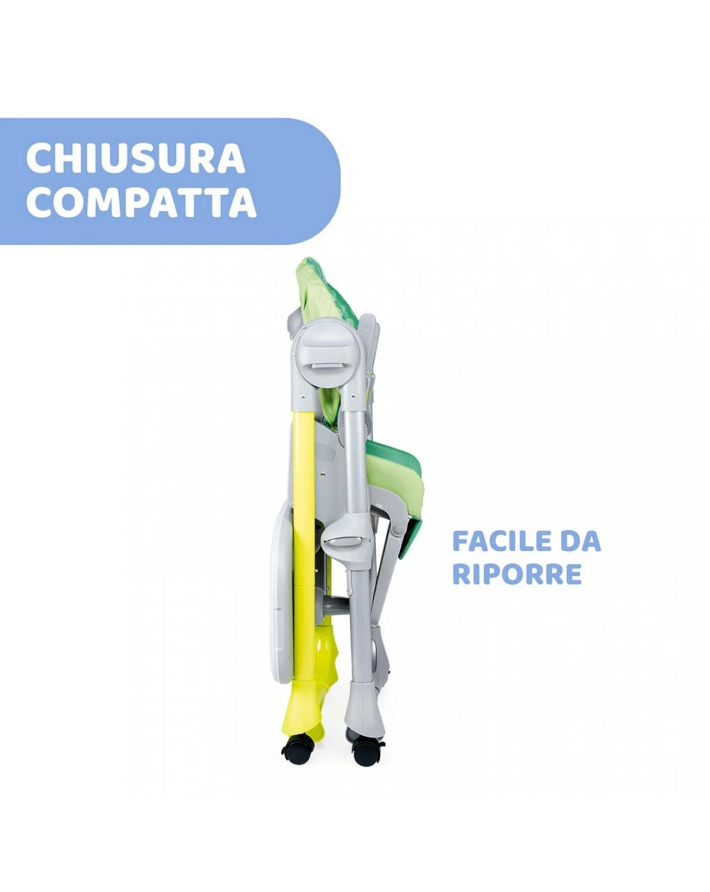 Seggiolone Polly Easy Chicco Crocodile 5 Seggiolone Polly Easy Chicco Crocodile - immagine 5