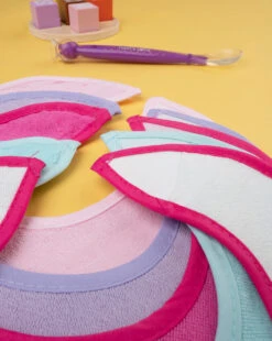 Pack 5 Bavaglini Grandi In Spugna Plastificati -Bambini Prodotti Negozio bed14ee9 xz 656679 2