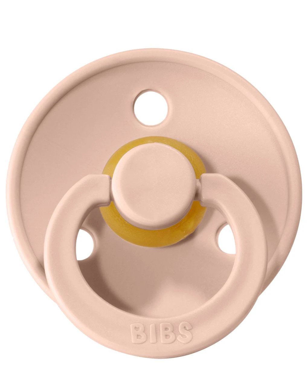 Set 2 Ciucci Tettarella Tonda In Gomma Naturale 0/6 Mesi - Colore Woodchuck E Rosa Cipria - Bibs 4 Set 2 Ciucci Tettarella Tonda In Gomma Naturale 0/6 Mesi - Colore Woodchuck E Rosa Cipria - Bibs - immagine 4