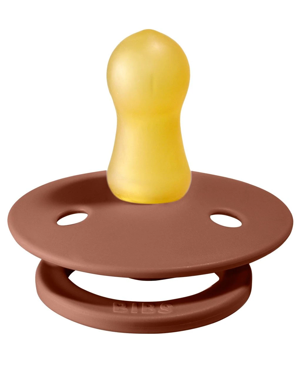 Set 2 Ciucci Tettarella Tonda In Gomma Naturale 0/6 Mesi - Colore Woodchuck E Rosa Cipria - Bibs 5 Set 2 Ciucci Tettarella Tonda In Gomma Naturale 0/6 Mesi - Colore Woodchuck E Rosa Cipria - Bibs - immagine 5