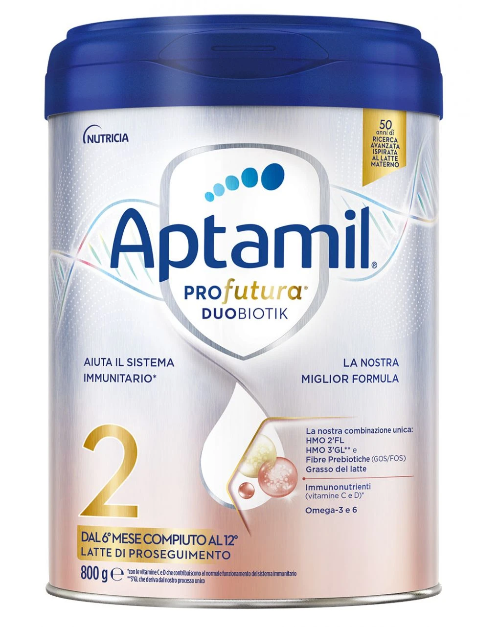 Aptamil – Profutura 2 Latte Di Proseguimento In Polvere 800gr 1 Aptamil – Profutura 2 Latte Di Proseguimento In Polvere 800gr