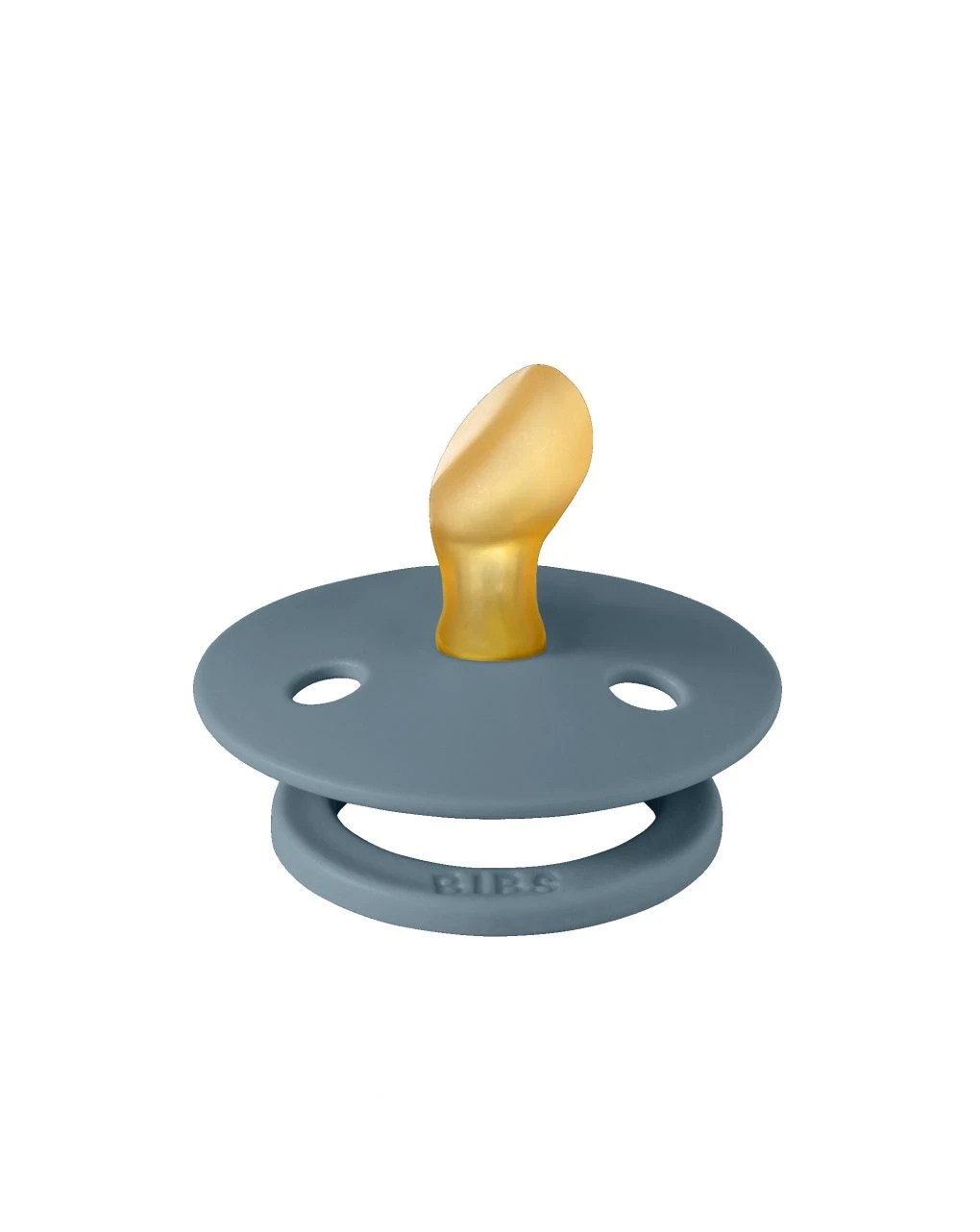 Set 2 Ciucci Tettarella Anatomica In Gomma Naturale 0/6 Mesi - Colore Baby Blue E Petrolio - Bibs 4 Set 2 Ciucci Tettarella Anatomica In Gomma Naturale 0/6 Mesi - Colore Baby Blue E Petrolio - Bibs - immagine 4