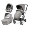 Trio Vivace Slk City Grey Con Culla Grande - Peg Perego