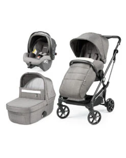 Trio Vivace Slk City Grey Con Culla Grande - Peg Perego