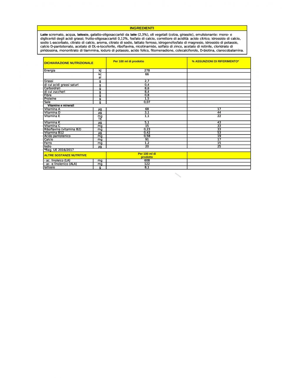 Mellin - Latte Mellin Crescita 3 Liquido 6x1l 2 Mellin - Latte Mellin Crescita 3 Liquido 6x1l - immagine 2