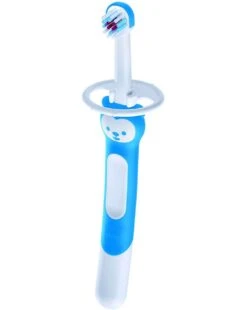 Set Spazzolini Denti Bambini Con Manico Lungo, Da 5+ Mesi, Azzurro 6 Set Spazzolini Denti Bambini Con Manico Lungo, Da 5+ Mesi, Azzurro -Bambini Prodotti Negozio d3254d1c xz 000000000000651903 02