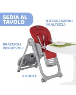 Seggiolone Chicco Polly Magic Red Passion -Bambini Prodotti Negozio d35dbde6 xz 000000000000672560 03