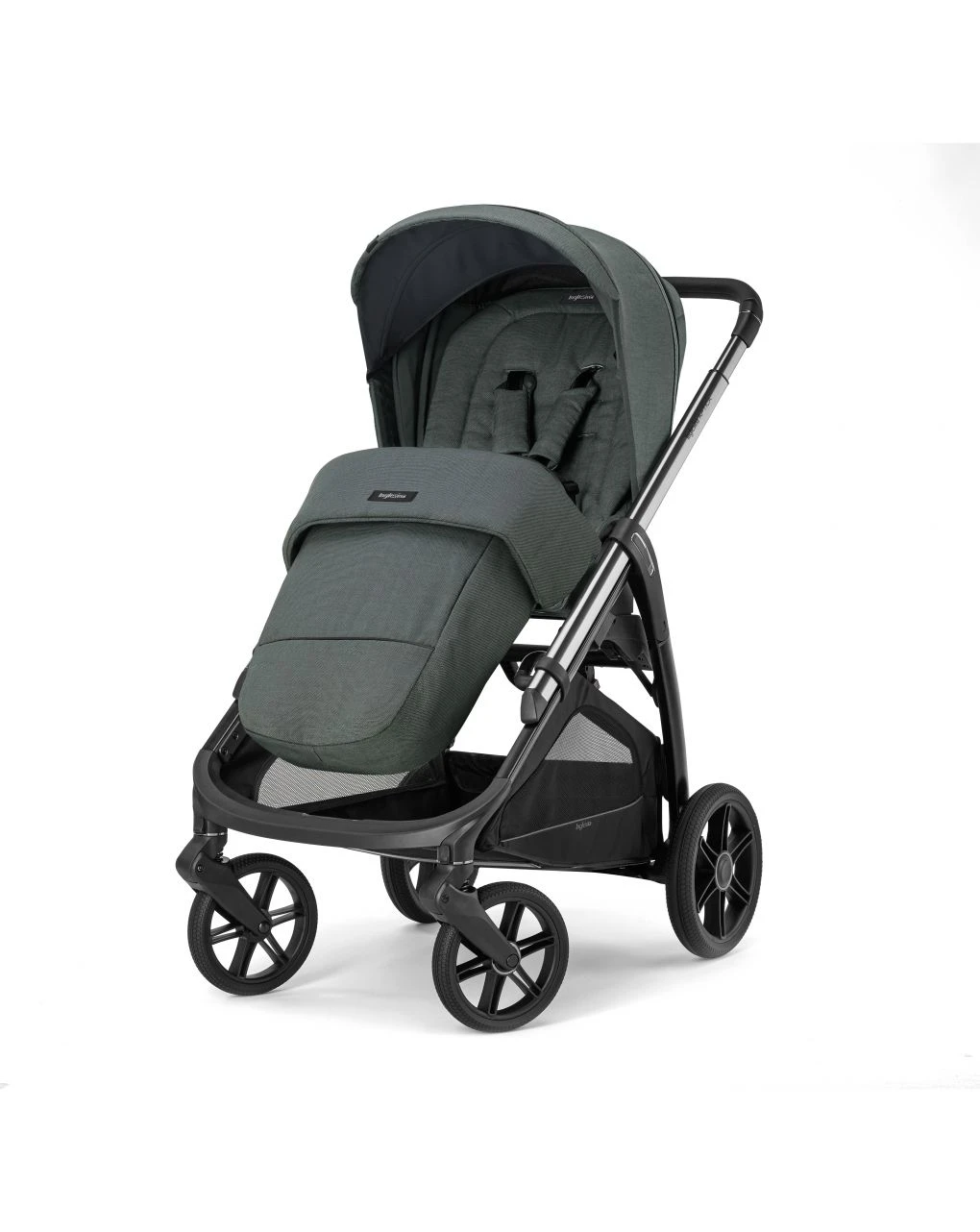 Aptica System Quattro Colore Emerald Green Con Seggiolino Auto Cab + Telaio Litio - Inglesina 2 Aptica System Quattro Colore Emerald Green Con Seggiolino Auto Cab + Telaio Litio - Inglesina - immagine 2