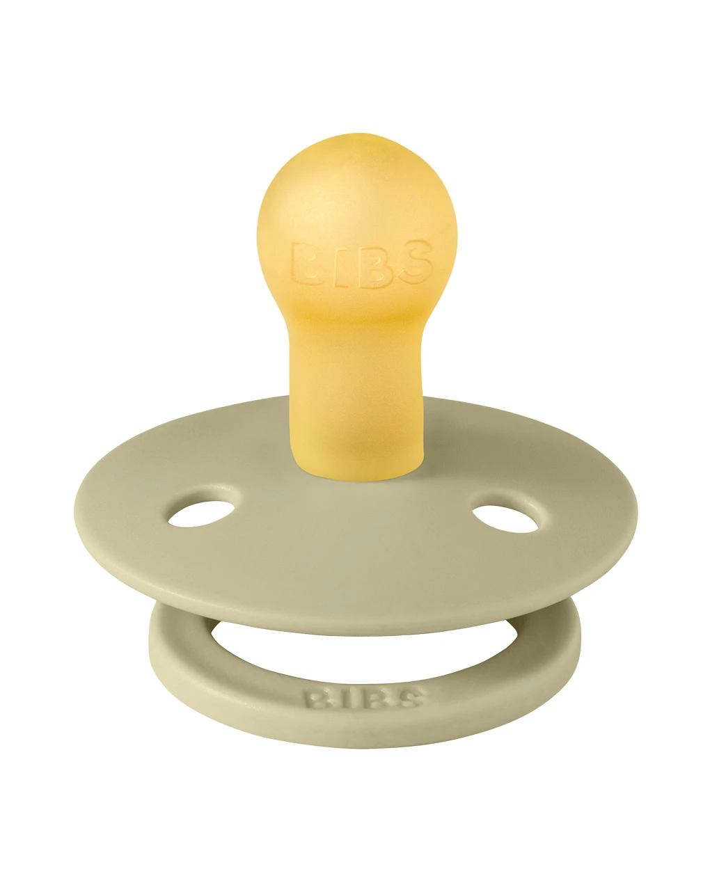 Set 2 Ciucci Tettarella Tonda In Gomma Naturale 0/6 Mesi - Colore Khaki E Dusty Blue - Bibs 4 Set 2 Ciucci Tettarella Tonda In Gomma Naturale 0/6 Mesi - Colore Khaki E Dusty Blue - Bibs - immagine 4