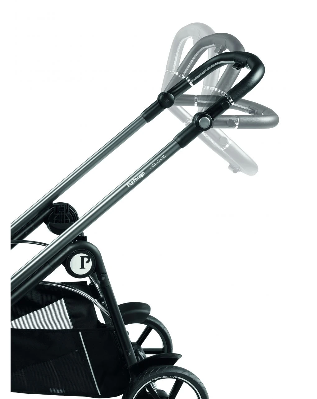 Trio Veloce Slk City Grey Con Culla Grande - Peg Perego 9 Trio Veloce Slk City Grey Con Culla Grande - Peg Perego - immagine 9