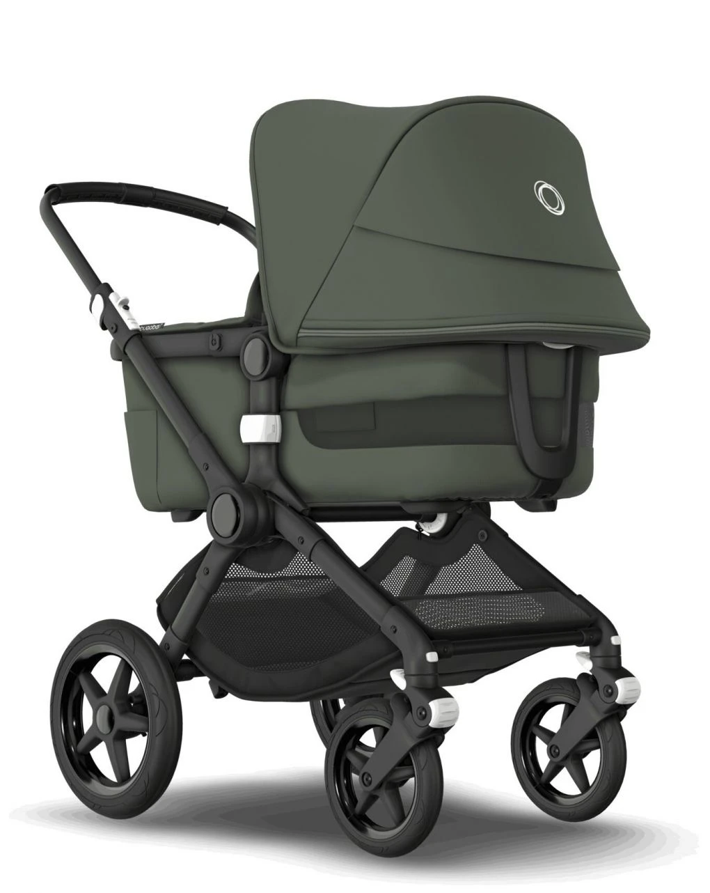 Bugaboo Fox 3 Navicella E Passeggino Telaio Black, Tessuti E Cappottina Forest Green 3 Bugaboo Fox 3 Navicella E Passeggino Telaio Black, Tessuti E Cappottina Forest Green - immagine 3