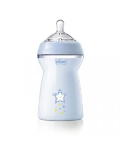 Chicco - Biberon Naturalfeeling Bimbo, 6m+, 330 Ml, Flusso Veloce